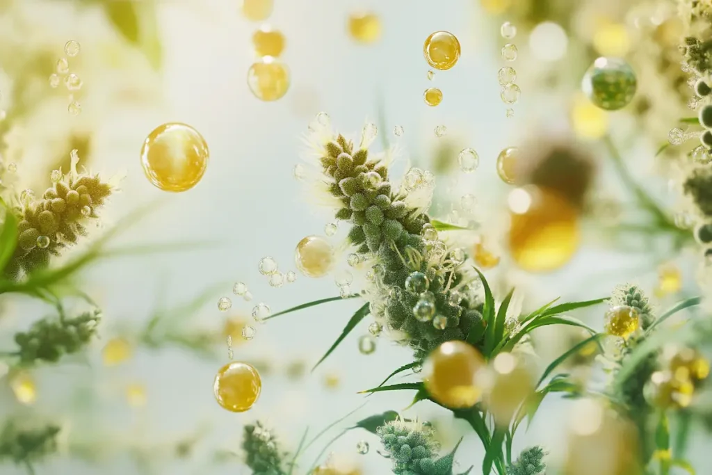 Terpenos de marihuana