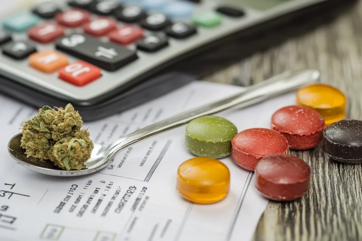 Caramelos de marihuana dosificación