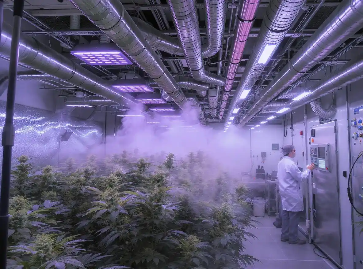 Mitigación de olores en cultivos de marihuana