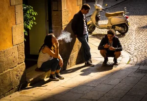 Fumadores de marihuana Barcelona